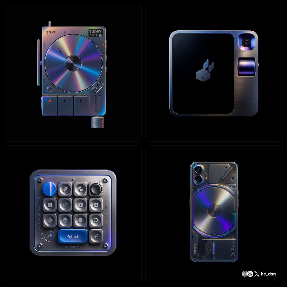 液态金属设计产品 