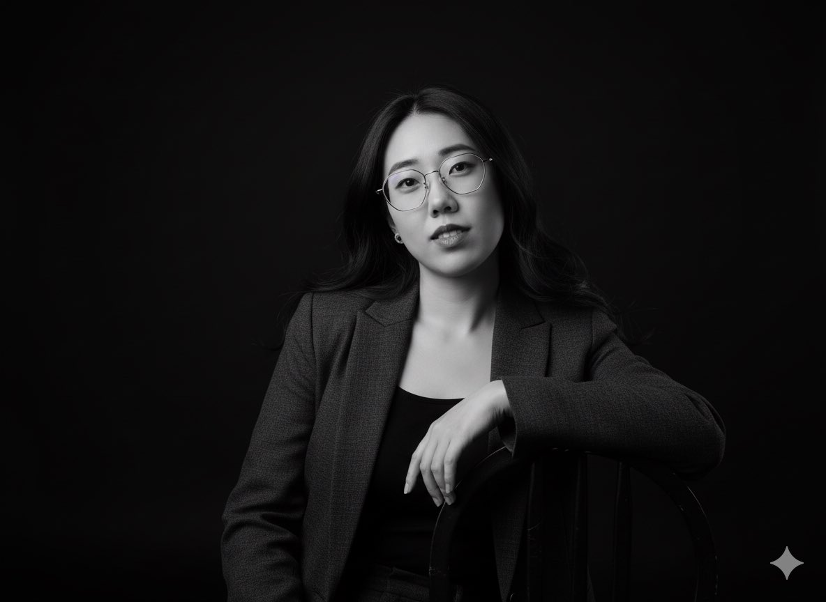 超写实影棚肖像照 